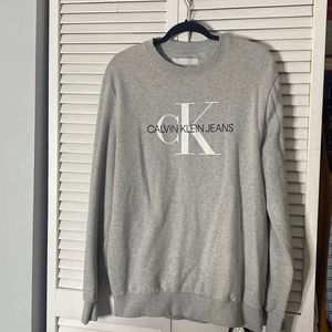 Calvin Klein Logo Sweatshirt- MENS LARGE
